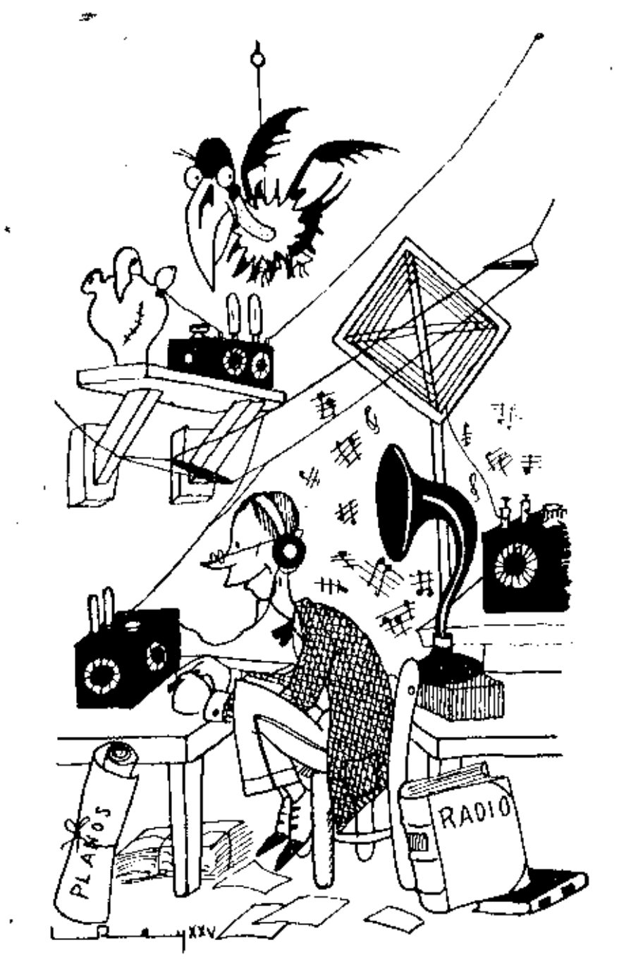 Dibujo de un radio-cuento