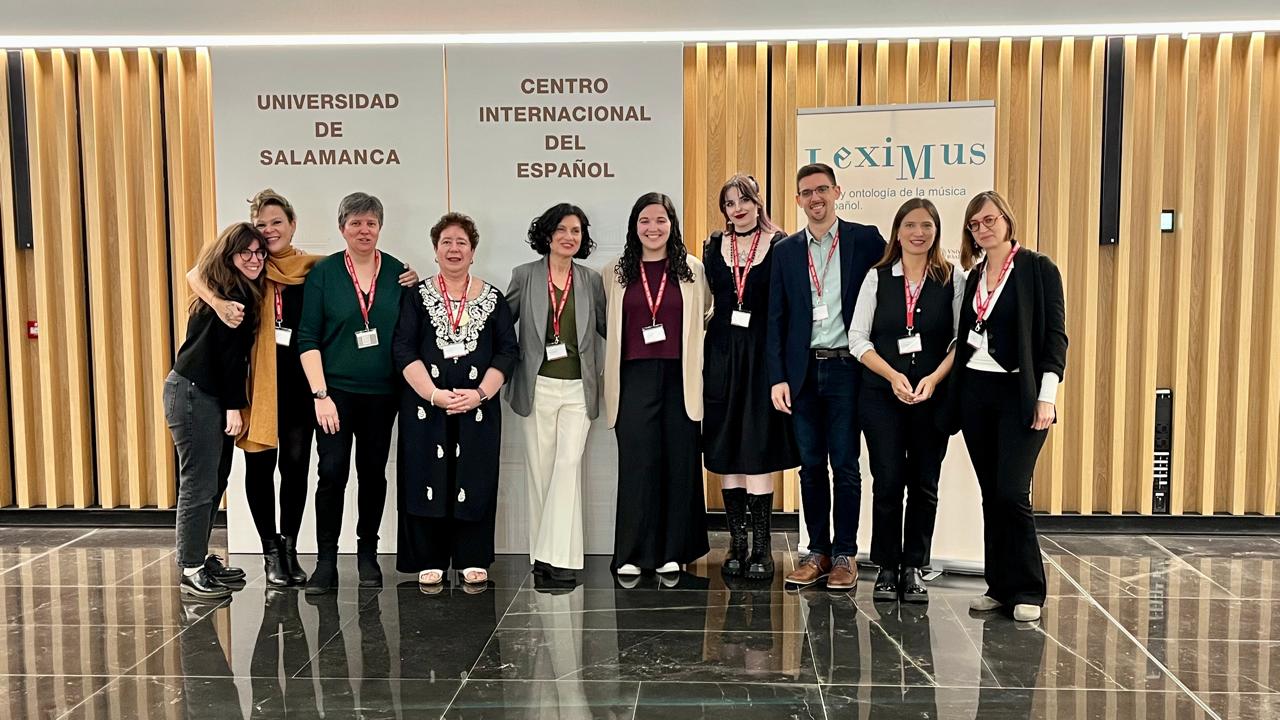 Equipo LexiMus-USAL en el I Congreso Léxico Musical en Español, abril 2026