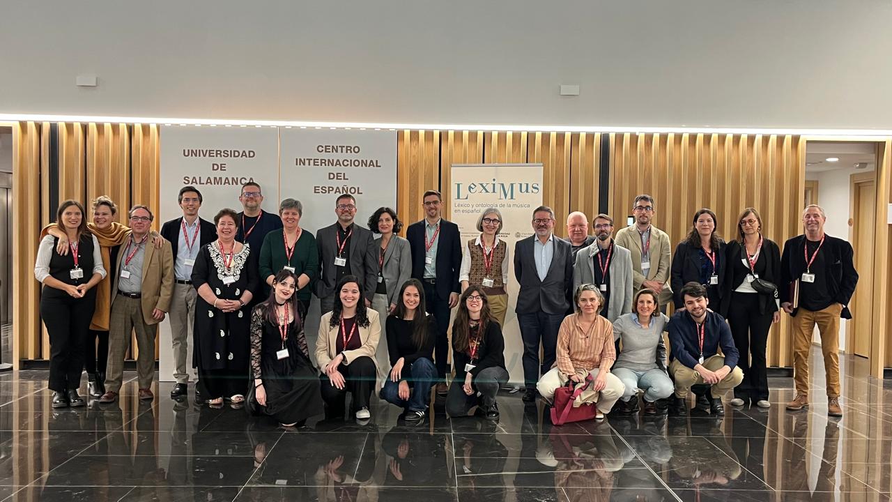 Equipo LexiMus USAL, UR e ICCMU en el I Congreso Léxico Musical en Español, abril 2026