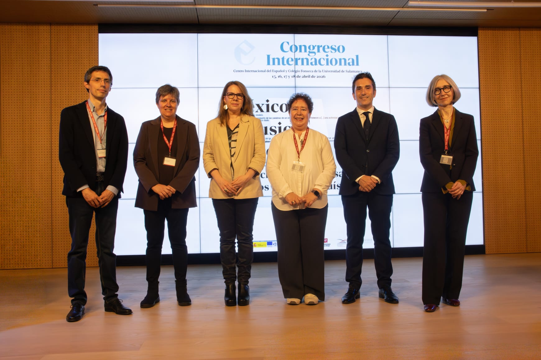 Inauguración del I Congreso Léxico Musical en Español, abril 2026